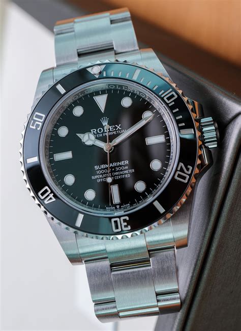 accuracy of rolex sub mariner|Rolex Submariner no date 124060.